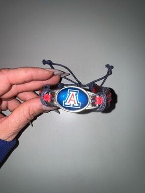 Arizona Wildcats Blue & Red  Bracelet